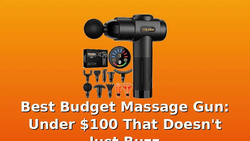 Best Budget Massage Gun: Under $100 That Doesn't Just Buzz - PulseWave HQ review with measurements and honest opinion