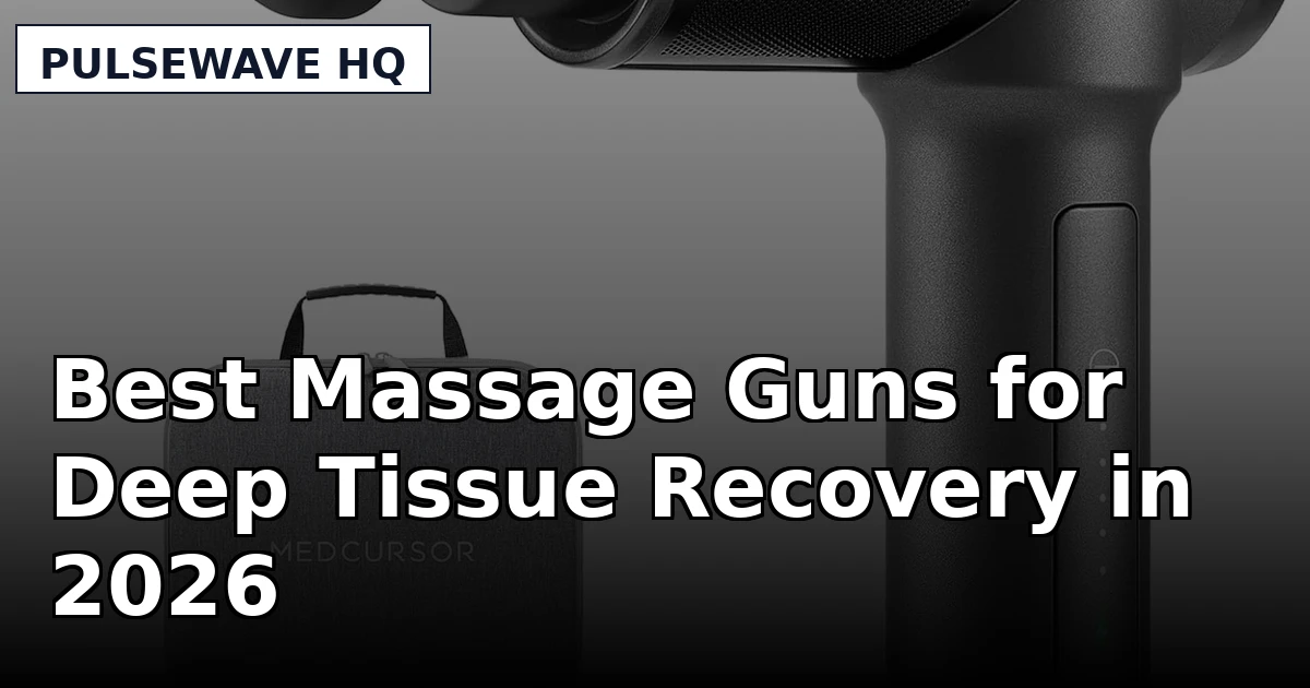 Best Massage Guns for Deep Tissue Recovery in 2026