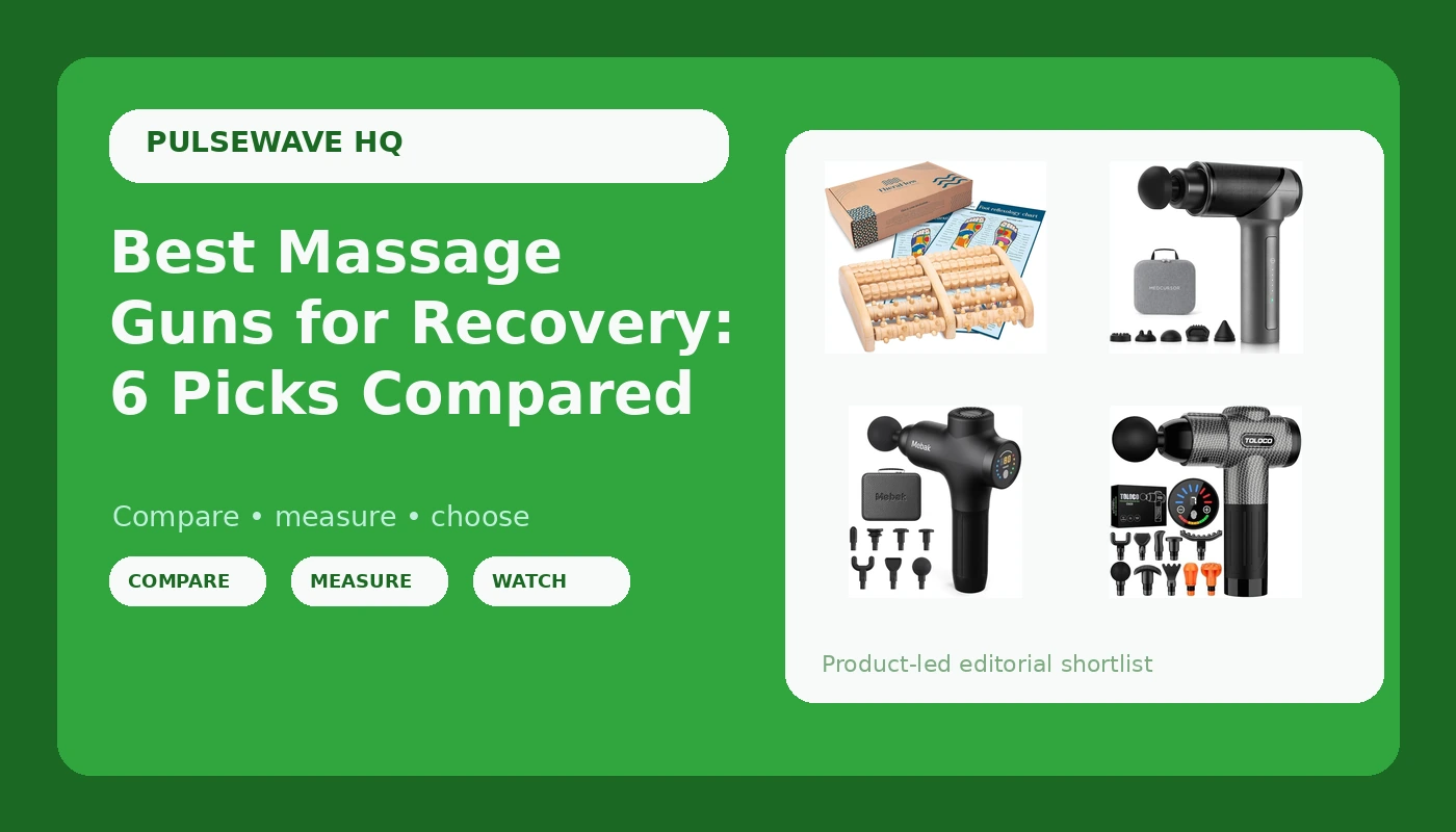 Best Massage Guns for Recovery: 6 Picks Compared