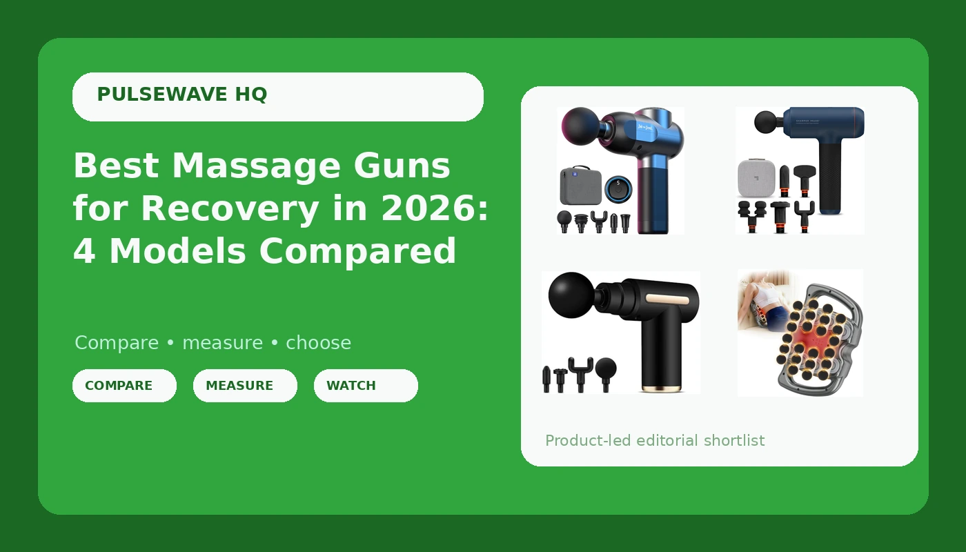 Best Massage Guns for Recovery in 2026: 4 Models Compared