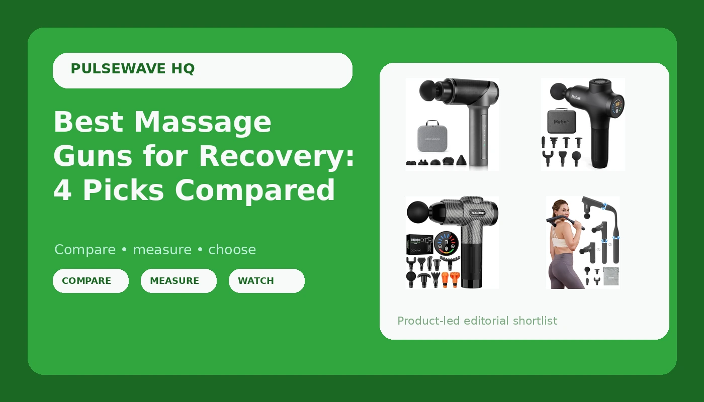 Best Massage Guns for Recovery: 4 Picks Compared