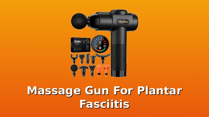 Massage Gun For Plantar Fasciitis - PulseWave HQ review with measurements and honest opinion