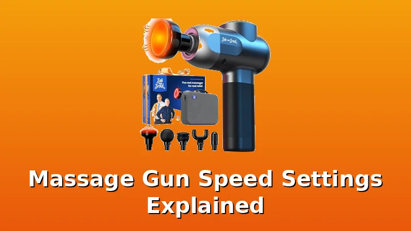 Massage Gun Speed Settings Explained - PulseWave HQ review with measurements and honest opinion