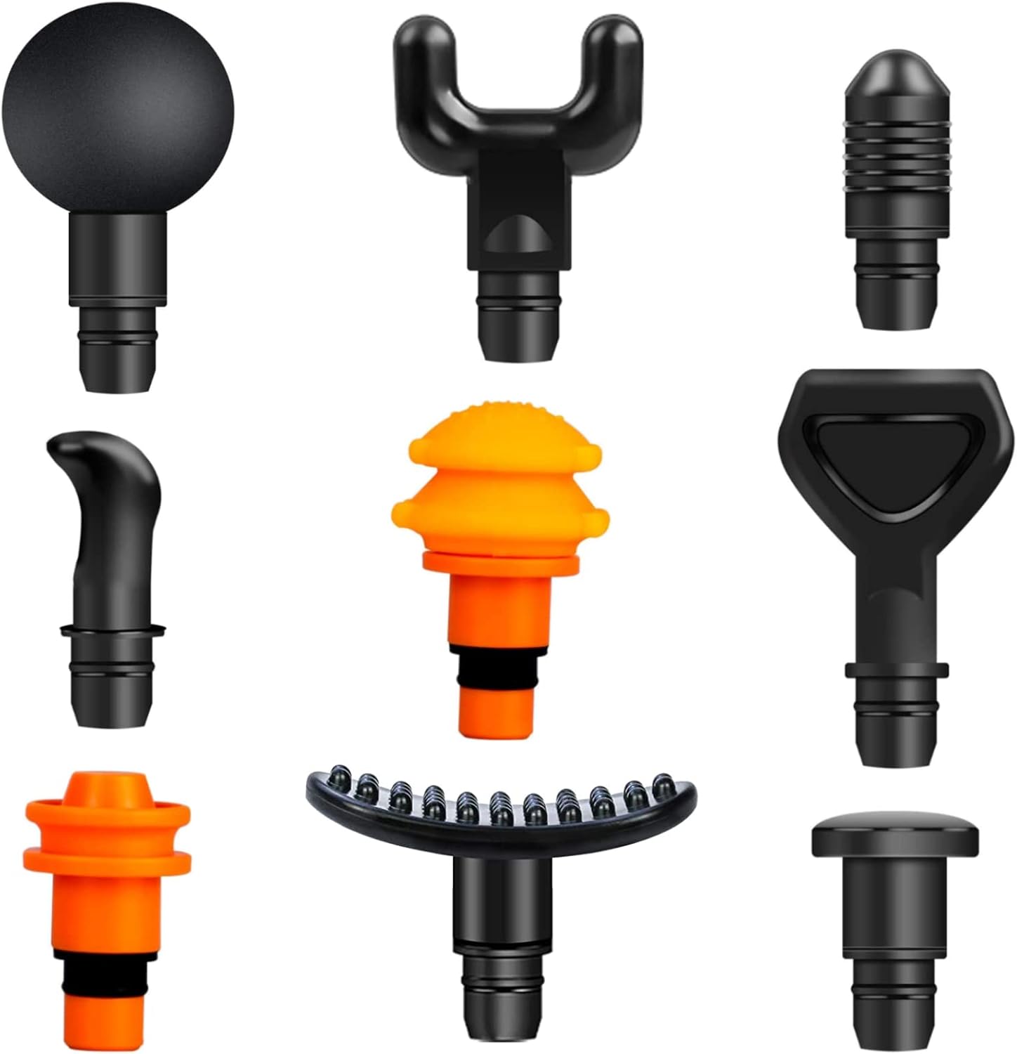 Massage Gun Heads, Replaceable 9 Pack (B0B2WP7GTK)