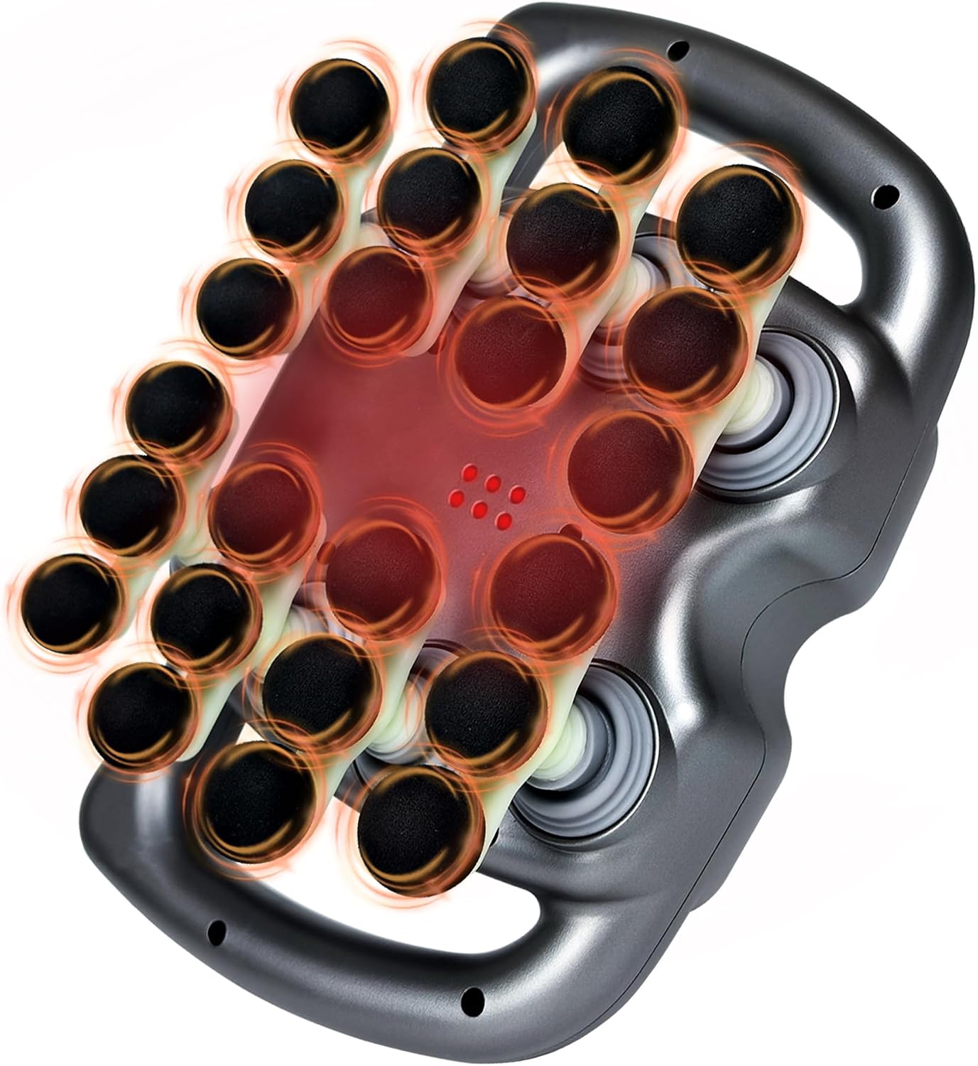 24 head massage gun set with attachment case