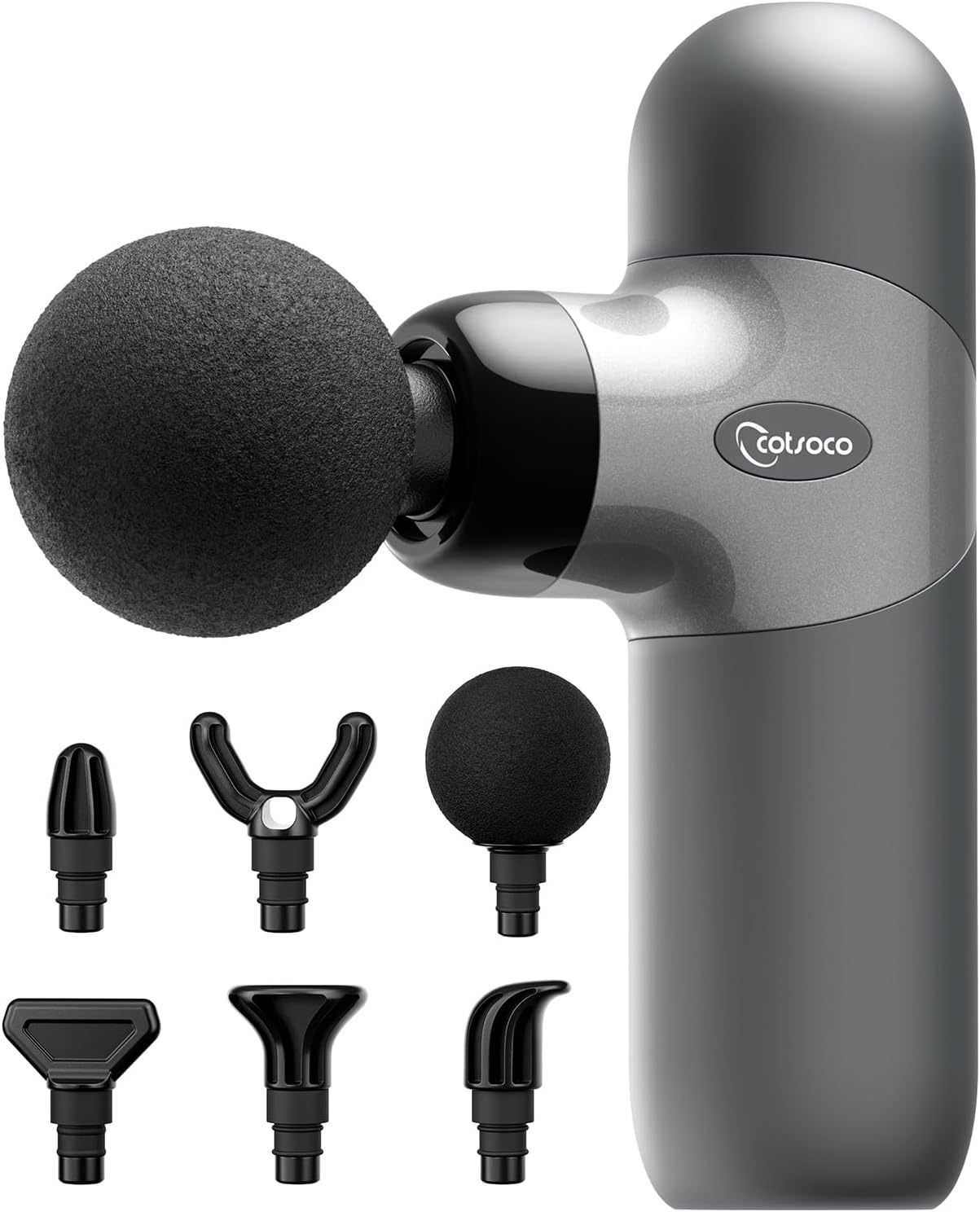cotsoco Mini Massage Gun, Deep Tissue Percussion Muscle Massager, Compact Por...